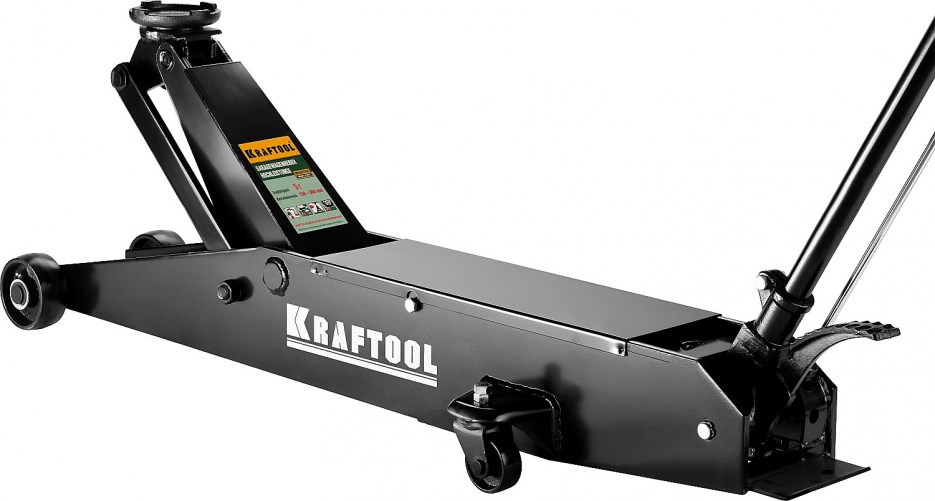 KRAFTOOL HIGH-LIFT 5 т 150-560 мм Подкатной домкрат для тяжелой техники